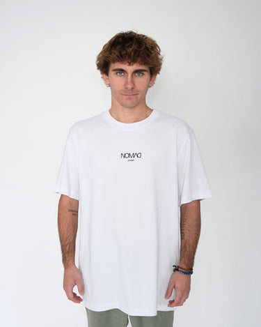 Camiseta Blanca Oversize Para Hombre