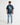 camiseta azul oversize peces