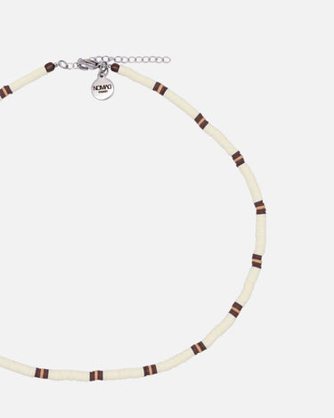 Collar de Acero Inoxidable Blanco