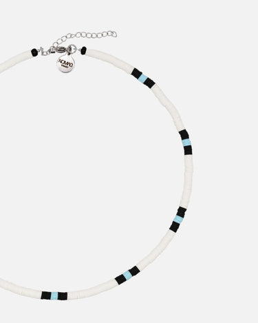 Collar de Acero Inoxidable Azul