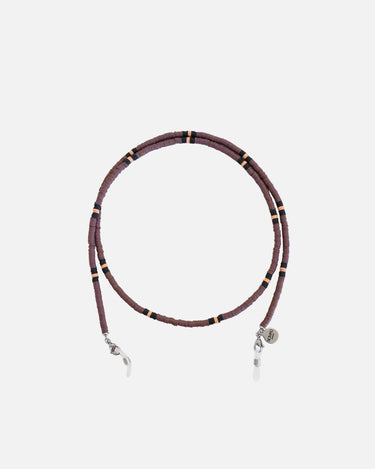 correa de gafas marrón