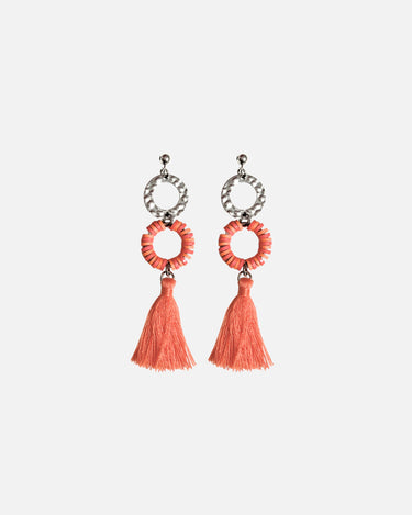 pendientes salmón