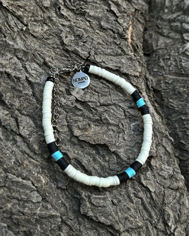 pulsera surfera azul