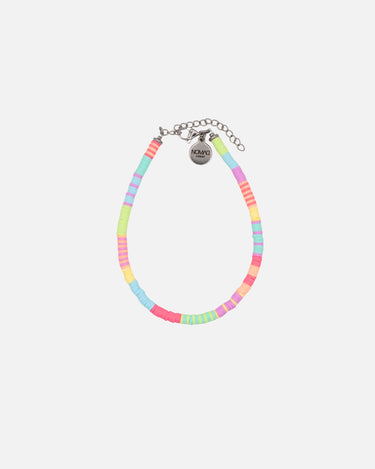 pulsera tobillera multicolor