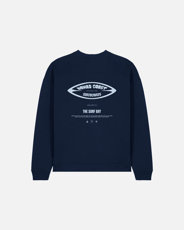 Sudadera Oversize Azul Marino