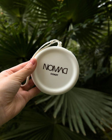 monedero blanco playa