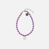 pulsera tobillera lila 