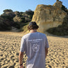 camiseta lila