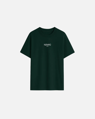 camiseta verde oversize