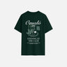 camiseta verde oversize bar