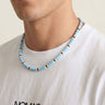 collar surfero azul