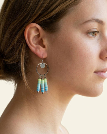 pendientes de acero inoxidable mujer