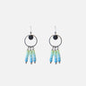 pendientes azules