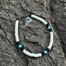 pulsera surfera azul