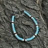 pulsera azul celeste